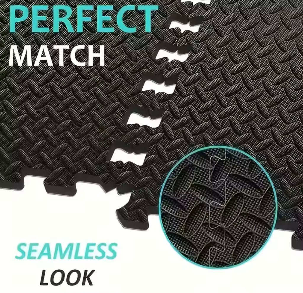 30x30cm 16 Pcs Interlocking Yoga Mat Home Gym and Yoga Equipment Protective Mat EVA Foam Non Slip Flooring Indoor Fitness