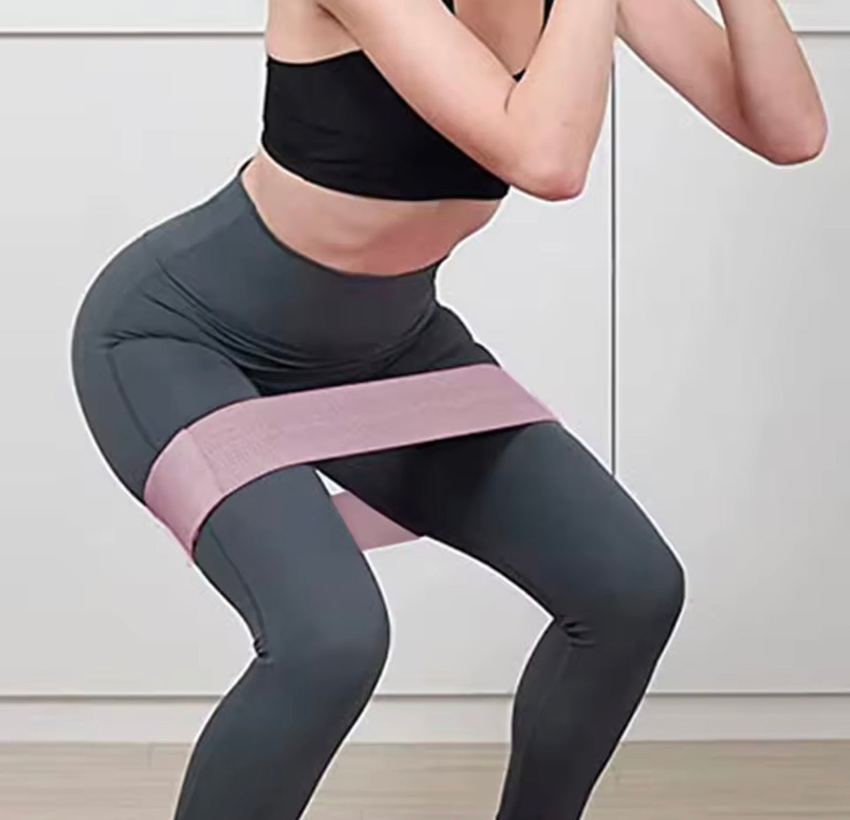 Resistance Bands for Legs and Butt Hip Glute Thigh Booty Bands Elastic Workout Bands Fitness Strips Loops Yoga Gym Equipment